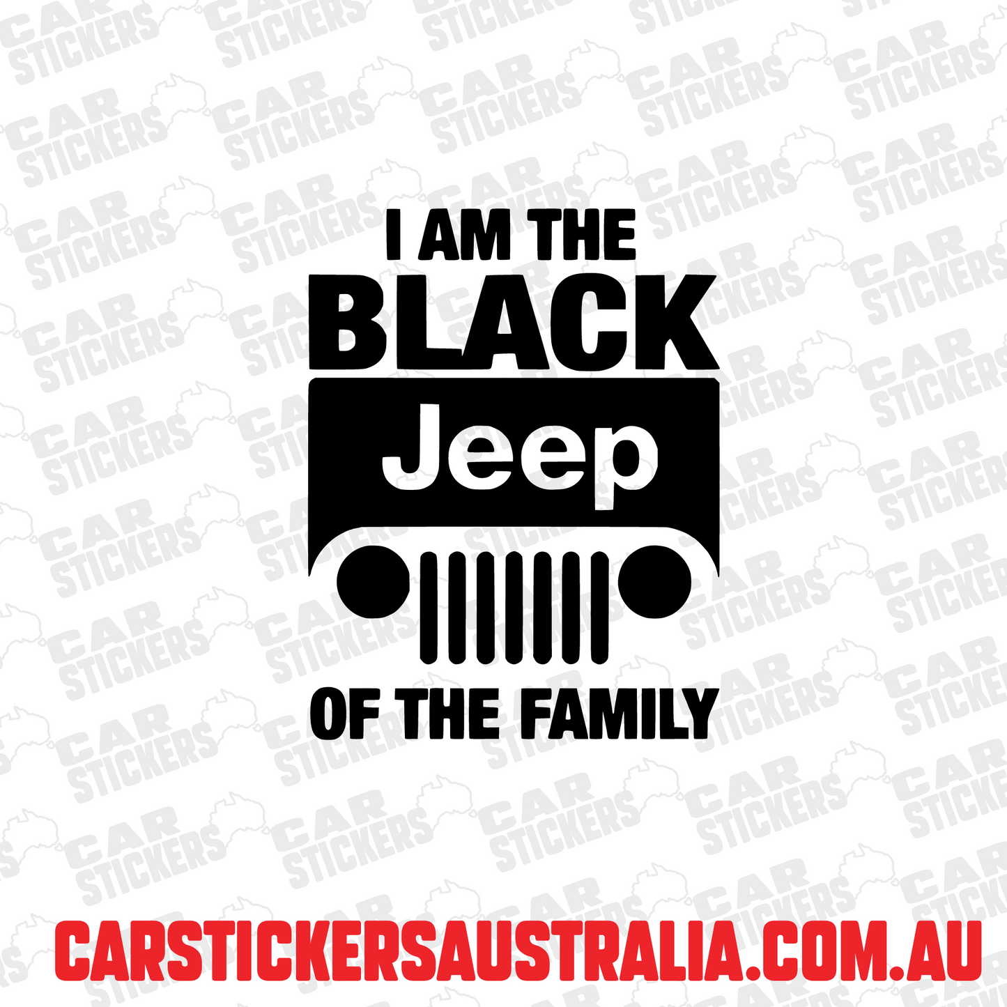I Am The Black Jeep Of The Family