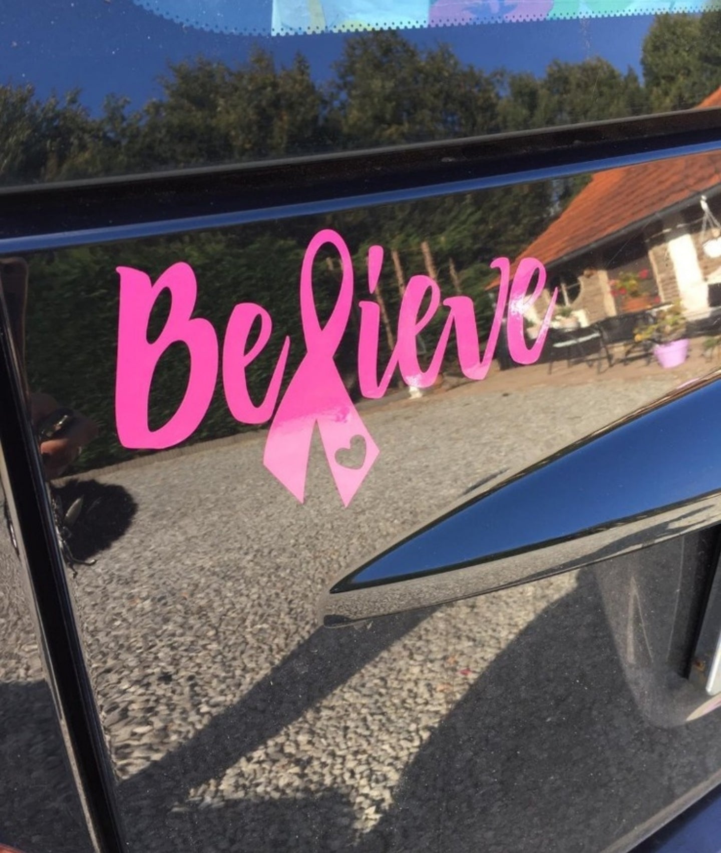 Believe with Ribbon
